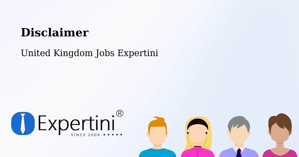 Disclaimer – Stillington - United Kingdom Jobs Expertini